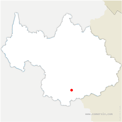carte de localisation de Valmeinier