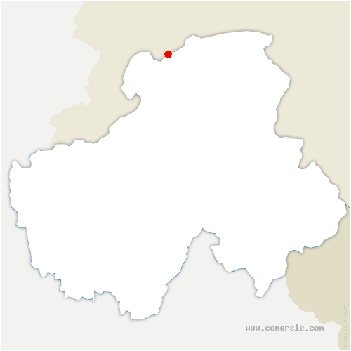 carte de localisation de Anthy-sur-Léman