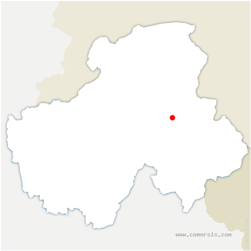 carte de localisation de Billiat