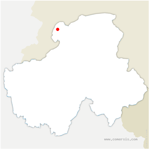 carte de localisation de Chens-sur-Léman