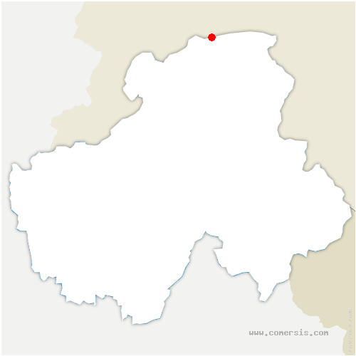 carte de localisation de Évian-les-Bains