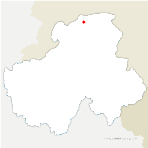 carte de localisation de la Giettaz