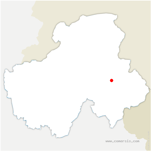 carte de localisation de Surjoux