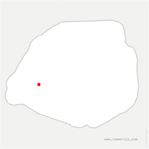 carte de localisation de Marnes-la-Coquette
