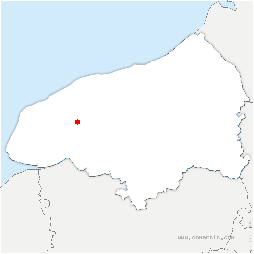 carte de localisation de Auzouville-Auberbosc