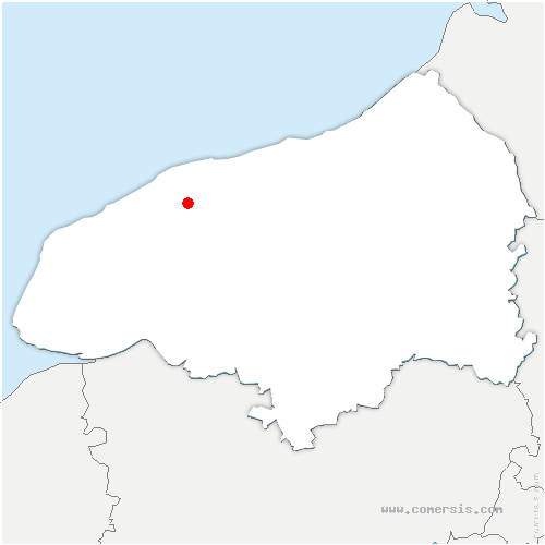 carte de localisation du Bosc-du-Theil