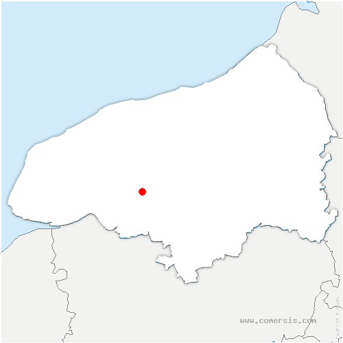 carte de localisation de Folletière