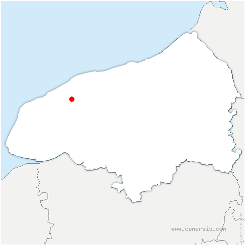 carte de localisation de Gerponville