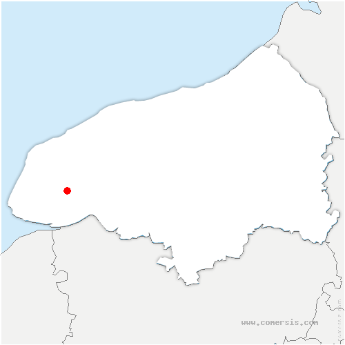 carte de localisation de Gommerville