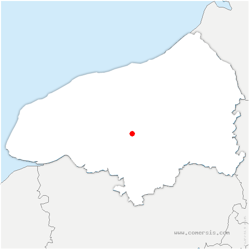 carte de localisation de Goupillières