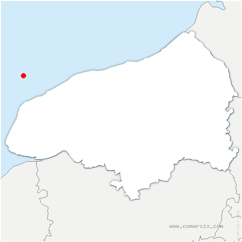 carte de localisation d'Héricourt-sur-Thérain