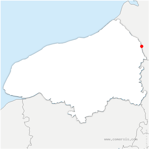 carte de localisation de Hodeng-au-Bosc