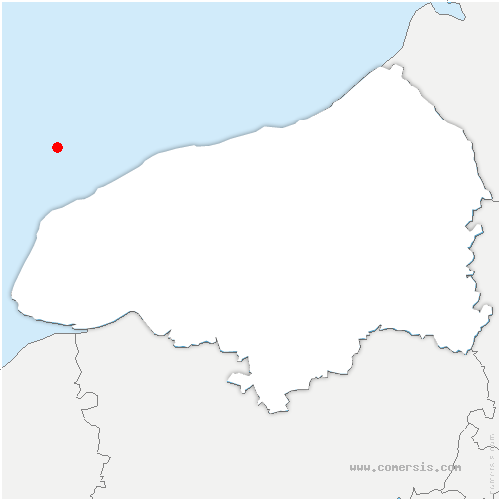 carte de localisation de Loueuse