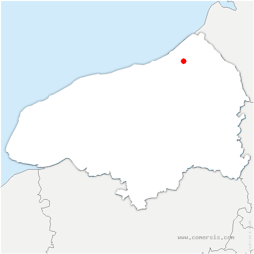 carte de localisation de Ménesqueville