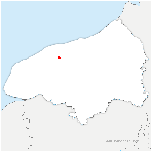 carte de localisation de Saint-Nicolas-du-Bosc