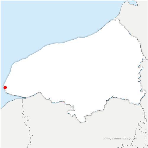 carte de localisation de Sainte-Adresse