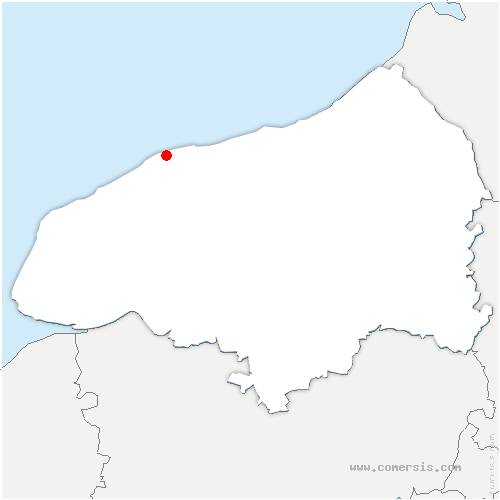 carte de localisation de Veulettes-sur-Mer
