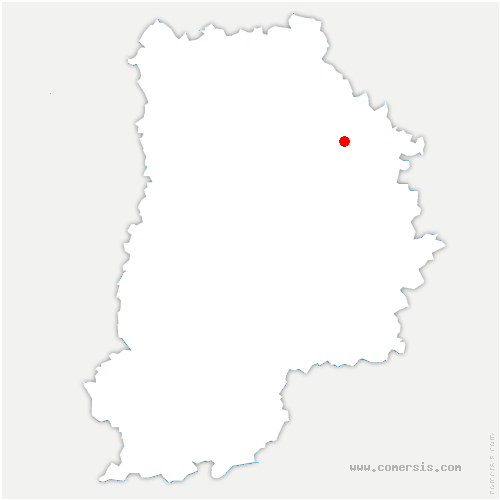 carte de localisation d'Aigremont