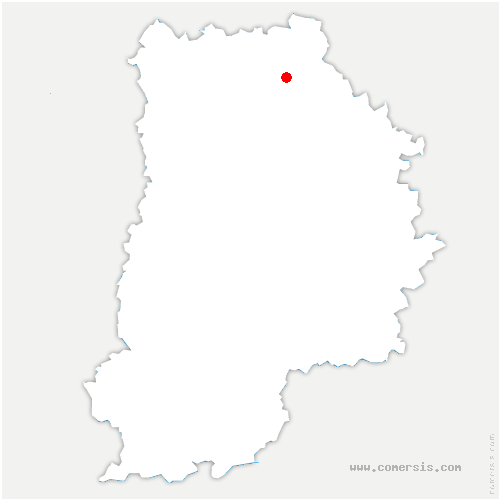 carte de localisation d'Armentières-en-Brie