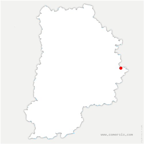 carte de localisation d'Auvernaux
