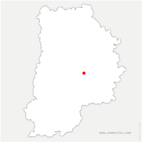 carte de localisation d'Avrigny