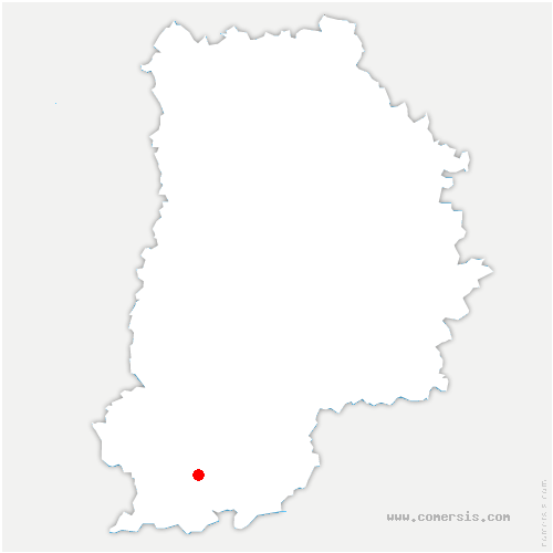 carte de localisation de Bagneaux-sur-Loing