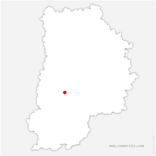 carte de localisation de Balagny-sur-Thérain
