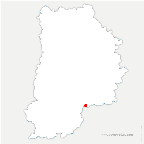 carte de localisation de Barbey