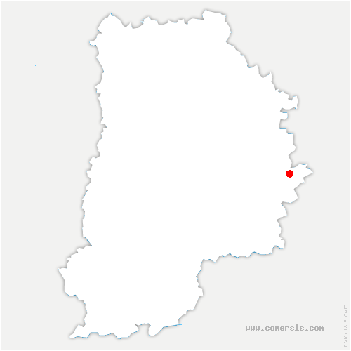 carte de localisation de Beauchery-Saint-Martin