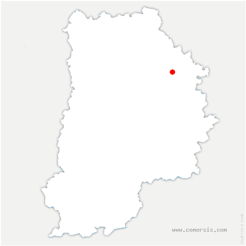 carte de localisation de Bernes-sur-Oise