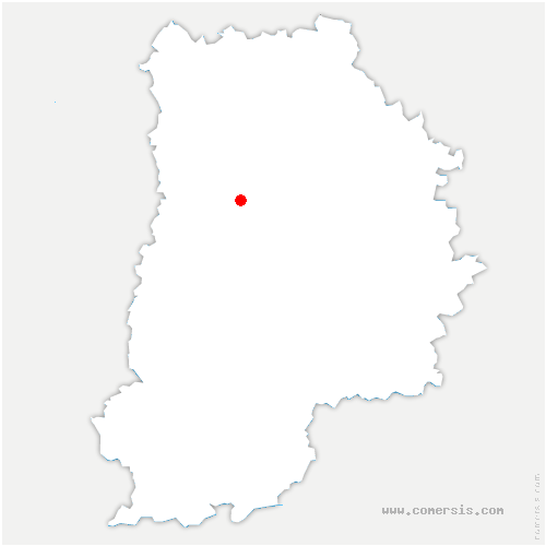 carte de localisation du Blanc-Mesnil