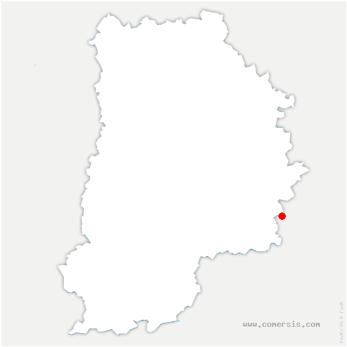 carte de localisation de Bonneuil-en-France