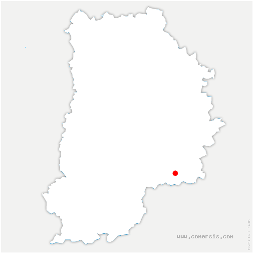 carte de localisation de Bray-sur-Seine