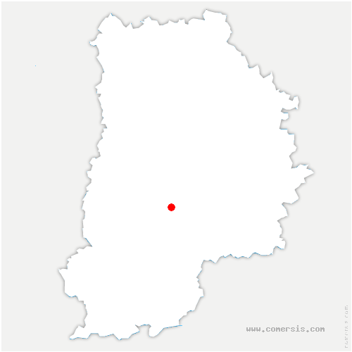 carte de localisation de Bury