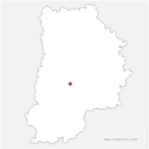 carte de localisation de Cambronne-lès-Clermont