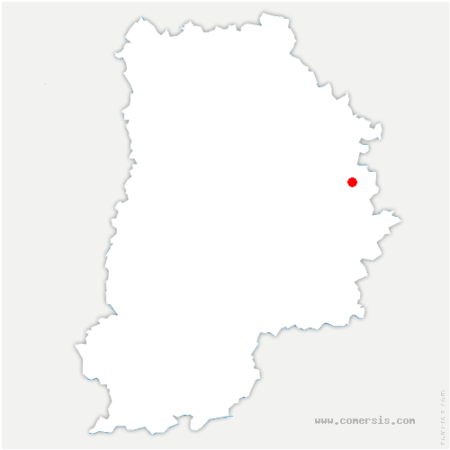 carte de localisation de Cerneux
