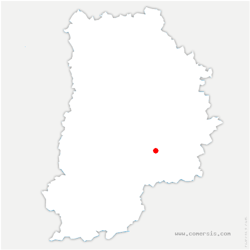 carte de localisation de Cessoy-en-Montois