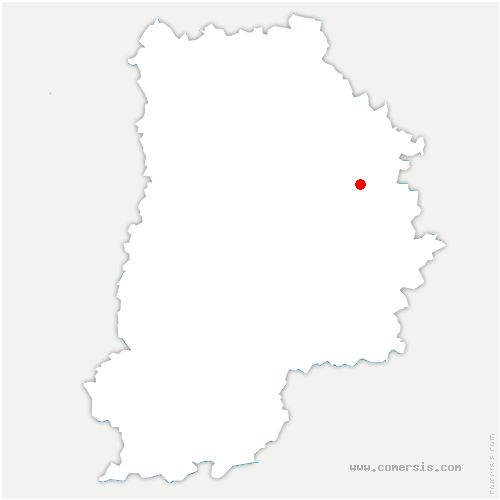 carte de localisation de Chartronges
