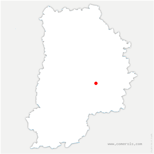 carte de localisation de Châteaubleau