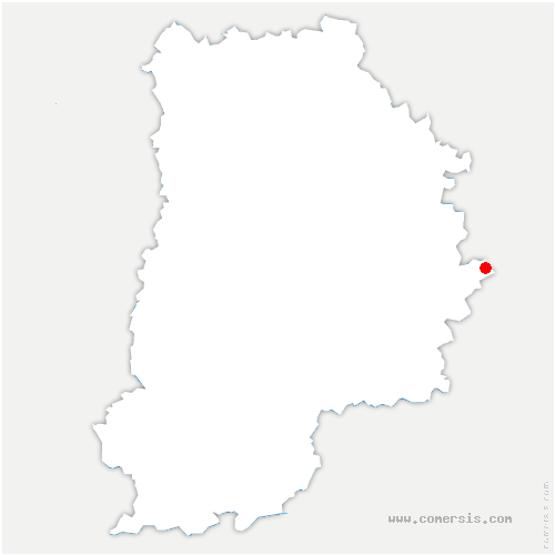 carte de localisation de Châtenay-en-France