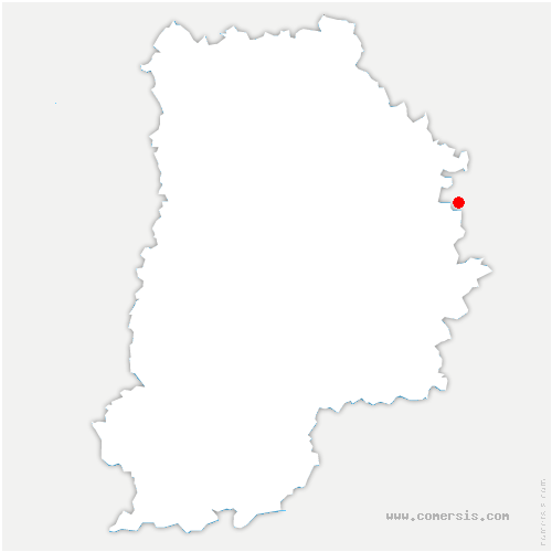 carte de localisation de Chaumontel
