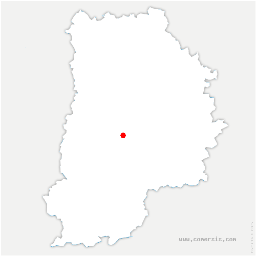 carte de localisation de Clermont
