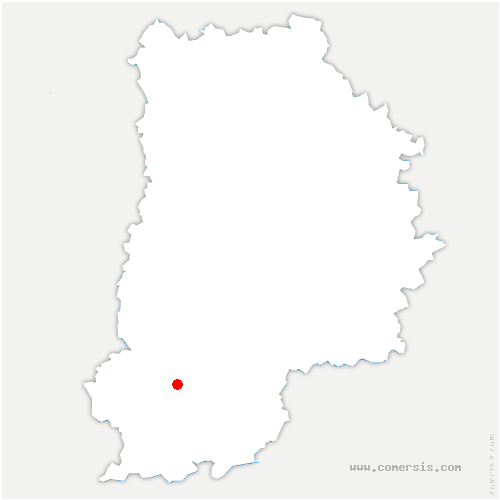 carte de localisation de Courchamps
