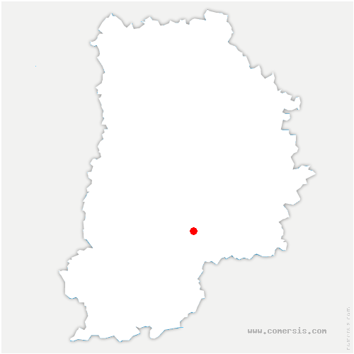 carte de localisation de Coutençon