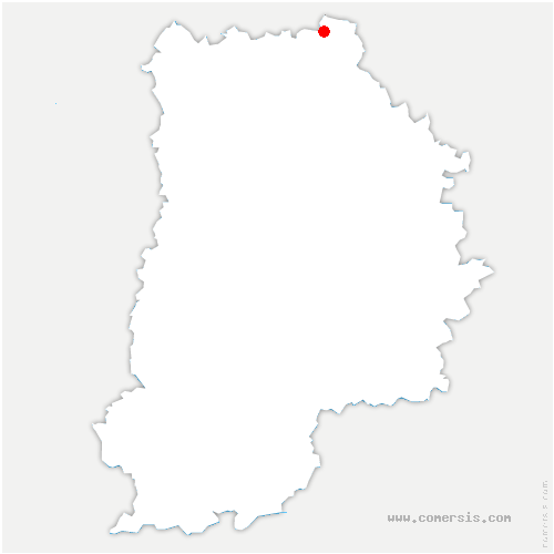 carte de localisation de Crouy-sur-Ourcq