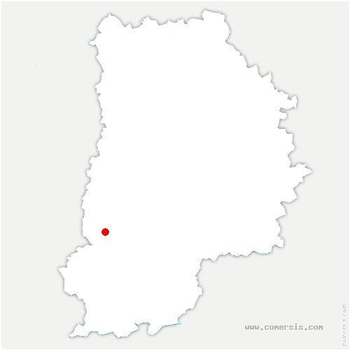 carte de localisation de Dampleux