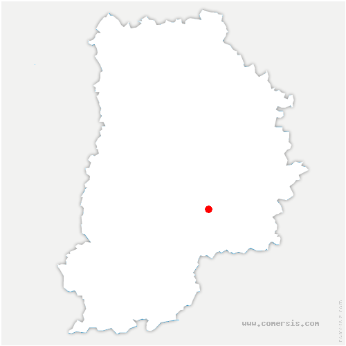 carte de localisation de Donnemarie-Dontilly