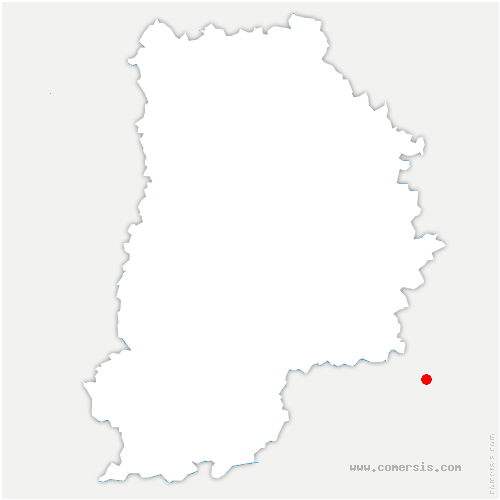 carte de localisation d'Étavigny