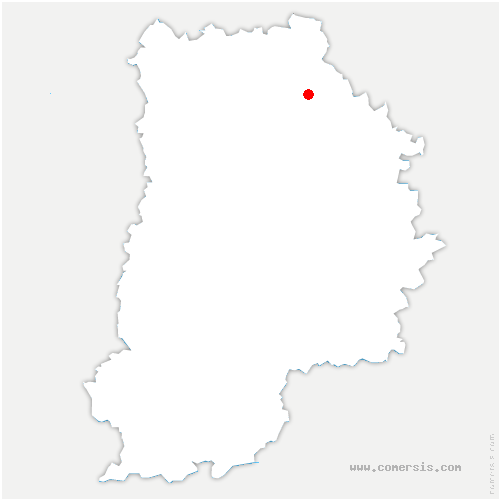 carte de localisation de la Ferté-sous-Jouarre