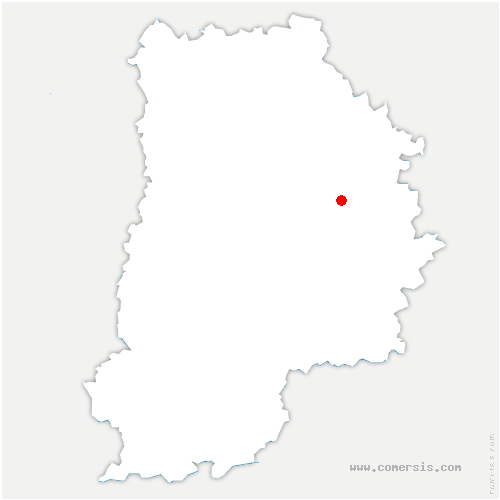 carte de localisation de Frétoy